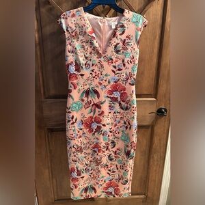 New York & Co Floral Print Cap Sleeve Dress- NWOT